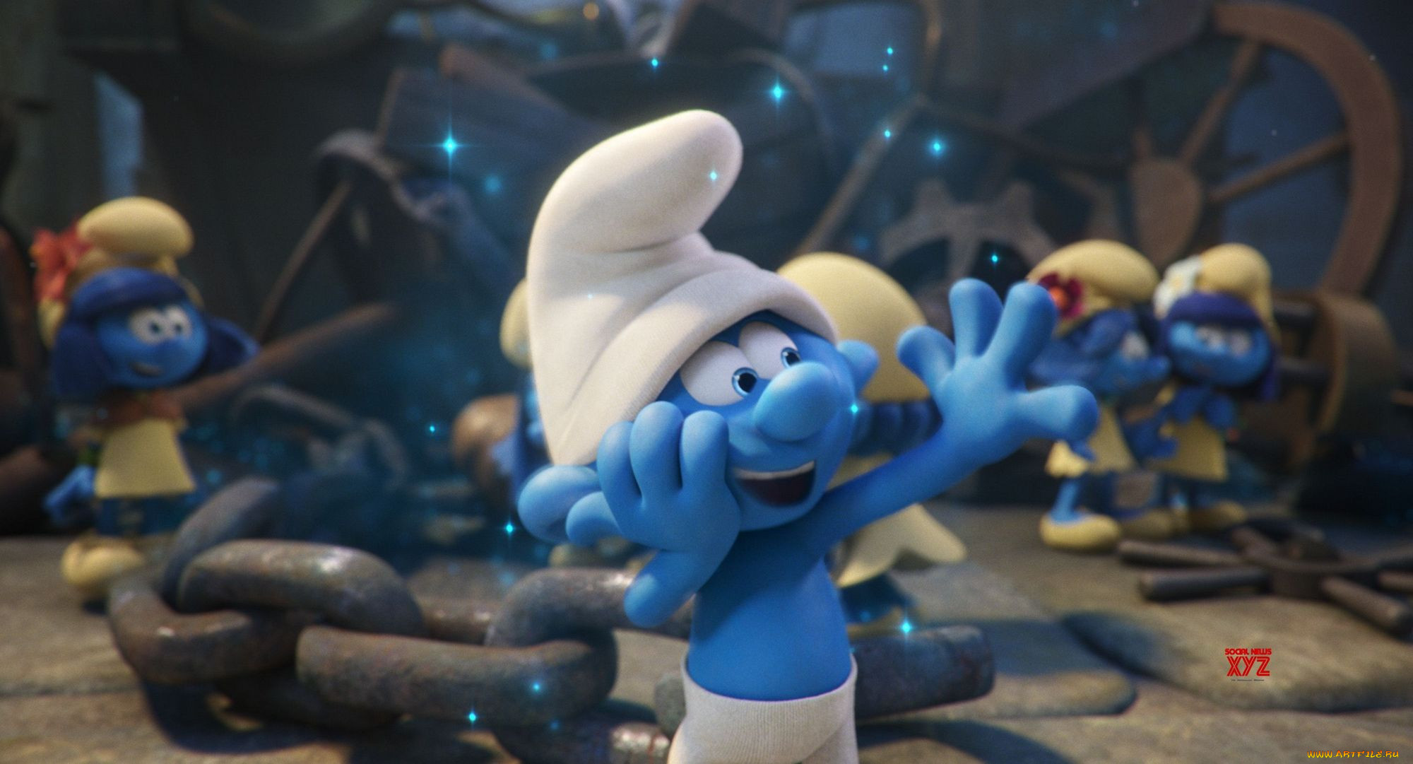 , smurfs,  the lost village, , 3, , , , 